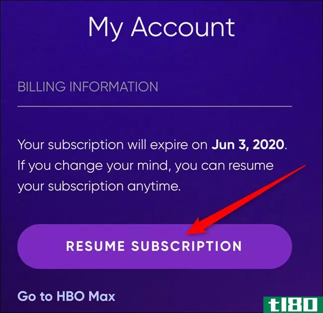 如何取消hbo max订阅