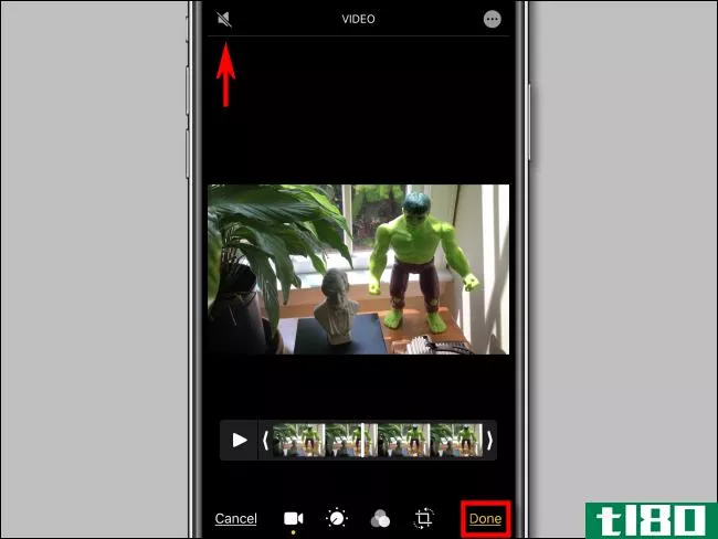 如何在iphone上共享视频之前删除视频中的音频