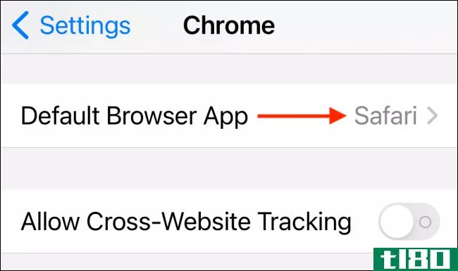 如何使chrome成为iphone和ipad上的默认web浏览器