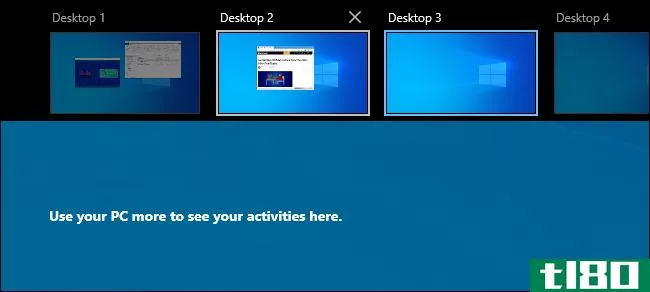 如何在Windows10上将窗口移动到另一个虚拟桌面