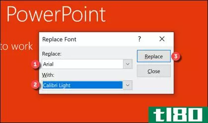 如何快速更改powerpoint中所有幻灯片的字体