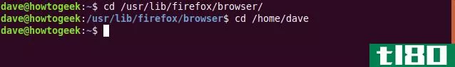 如何在linux上使用cd命令