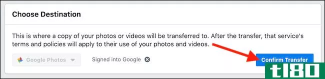 如何将您的facebook照片和视频传输到谷歌照片