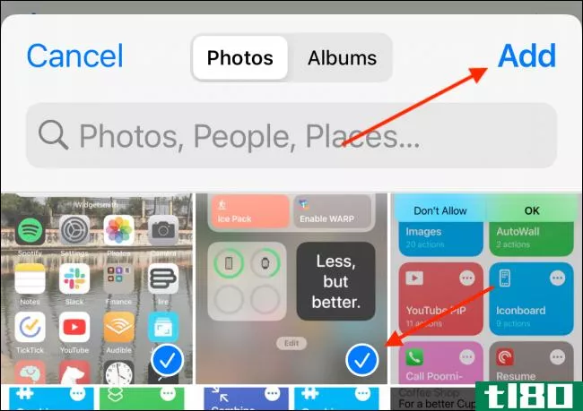 如何使用快捷方式组合iphone和ipad上的图像