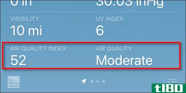 如何在iphone或ipad上查看当地的空气质量指数