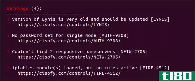 如何使用lynis审核linux系统的安全性