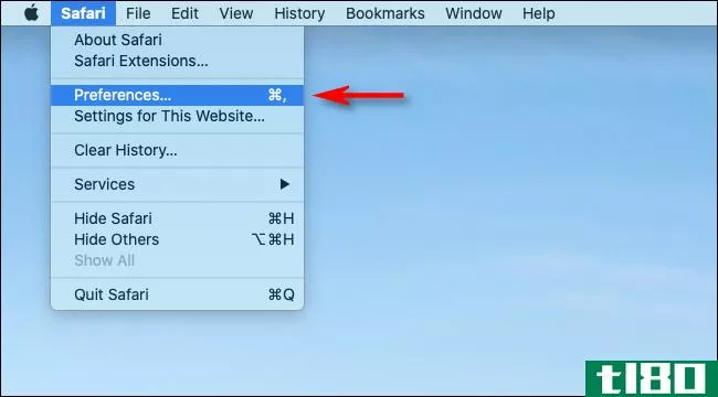 如何在mac上的safari中查看保存的密码