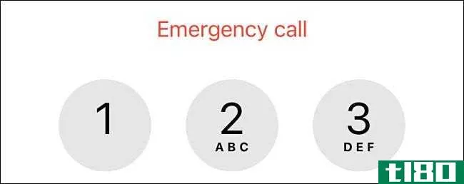 你能在iphone上禁用911紧急呼叫吗？