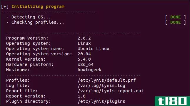 如何使用lynis审核linux系统的安全性