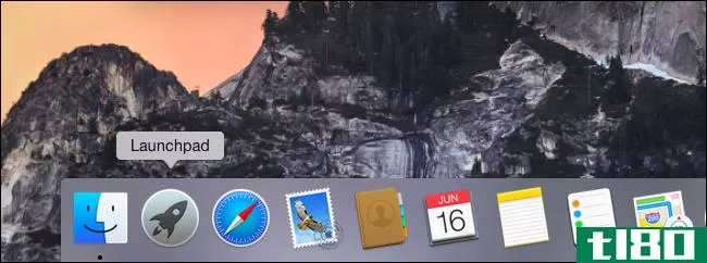 如何在mac上向dock添加launchpad