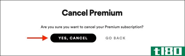 如何取消spotify premium