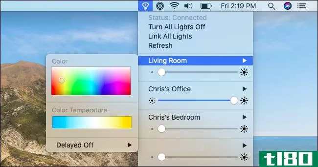 如何控制飞利浦色调灯从您的mac
