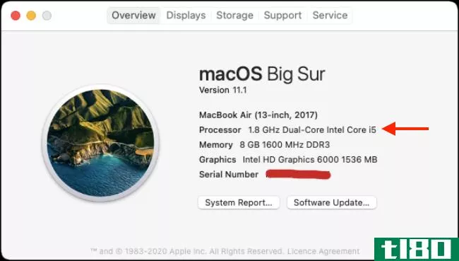 如何检查你的mac电脑是使用英特尔还是苹果的硅处理器
