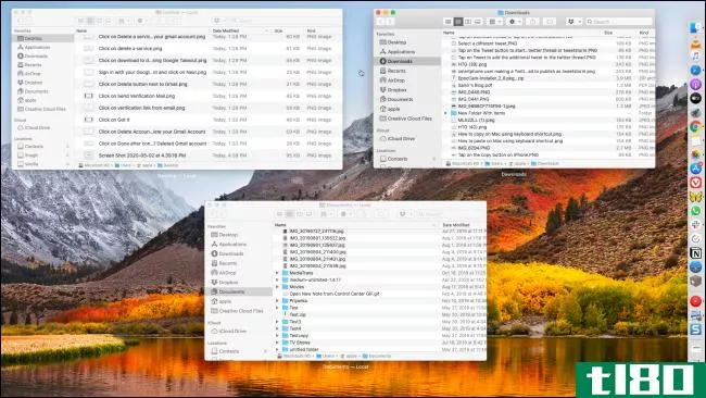 如何在mac上打开的应用程序和windows之间切换
