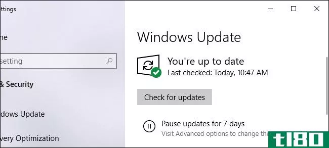 如何安装Windows10的2020年5月更新
