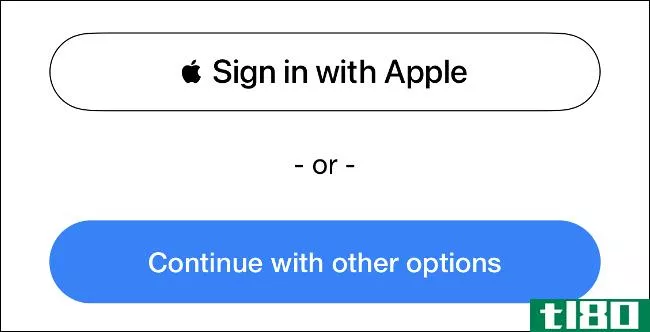 如何将登录转换为“使用apple登录”