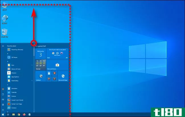 如何在Windows10上向“开始”菜单的左侧边栏添加文件夹快捷方式