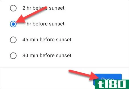 如何在googleassistant上触发日出/日落时的例程