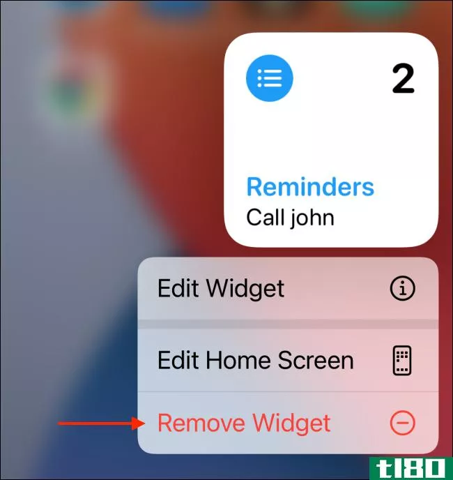 如何在iphone主屏幕上添加和删除小部件