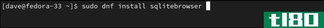 如何在linux上使用sqlite数据库浏览器