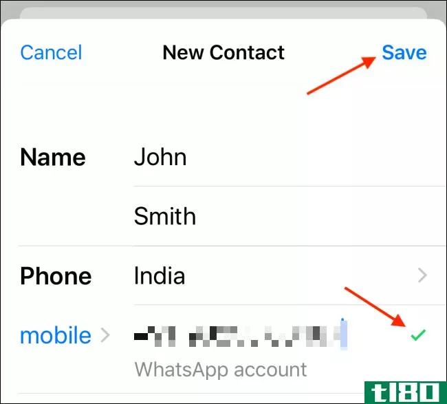 如何在whatsapp中添加联系人