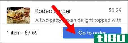 如何通过谷歌支付订购食物