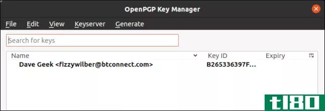 如何在thunderbird中使用openpgp加密电子邮件