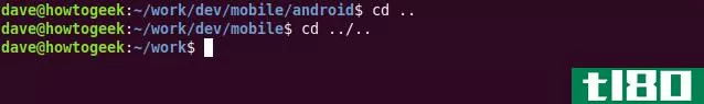 如何在linux上使用cd命令