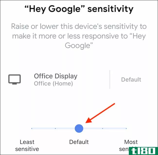 如何调整“嘿谷歌”灵敏度对您的助理发言人