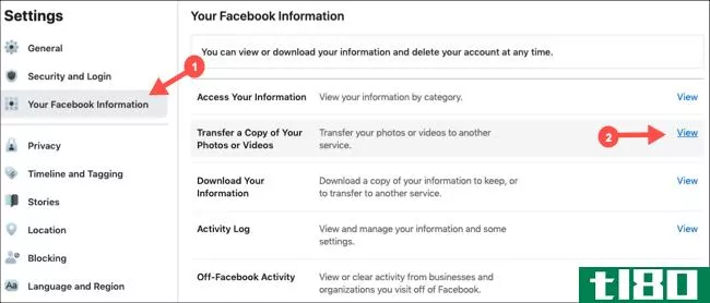 如何将您的facebook照片和视频传输到dropbox