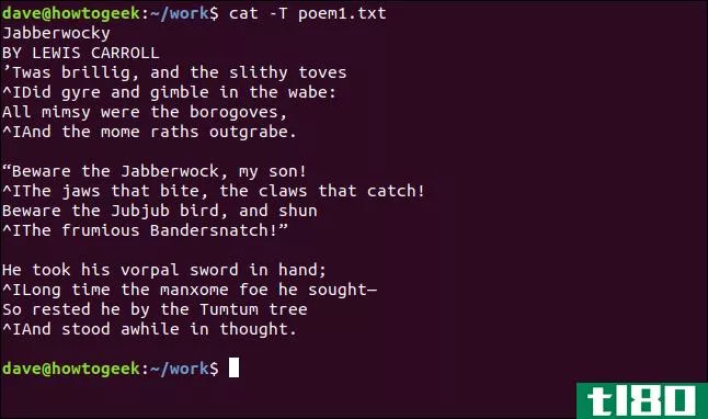 如何使用linux cat和tac命令