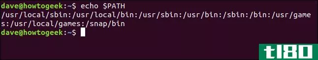 如何在linux中向$path添加目录