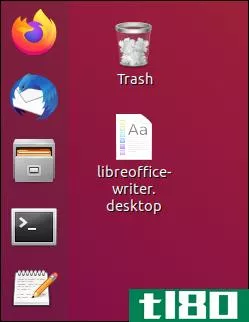 如何在ubuntu上创建桌面快捷方式