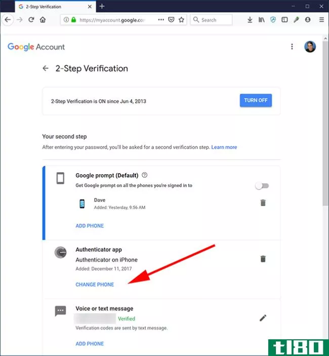 如何将google authenticator移动到新**（或多部**）
