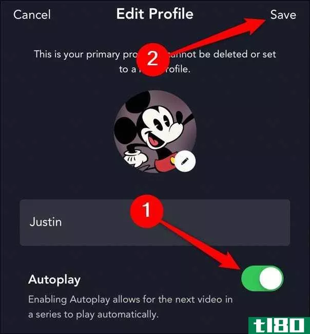 如何在迪士尼上禁用自动播放和背景视频+