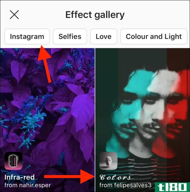 如何在iphone和android上使用instagram效果