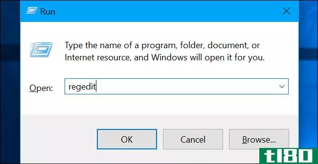 如何在windows10上打开注册表编辑器