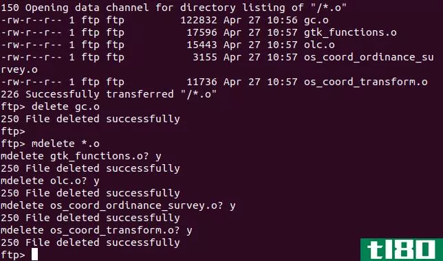 如何在linux上使用ftp命令