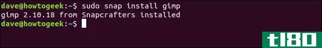 如何在linux上使用snap包