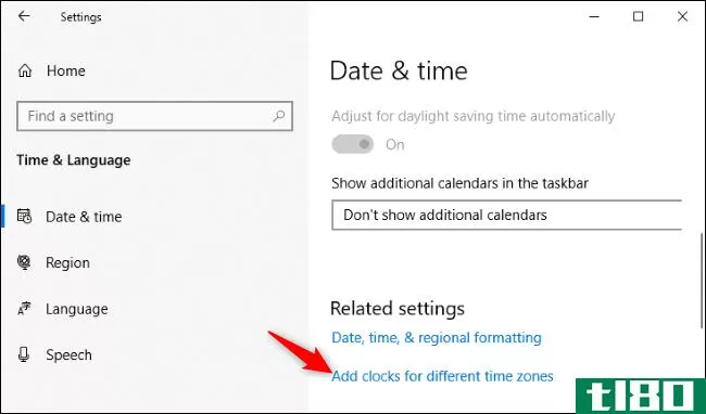 如何在Windows10的任务栏上查看多个时区时钟