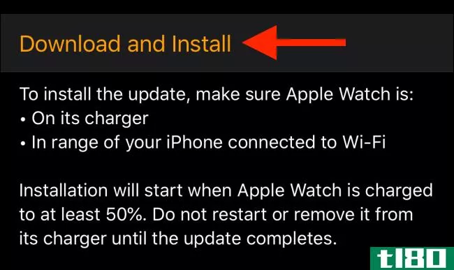 如何更新apple watch
