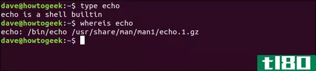 如何在linux上使用echo命令