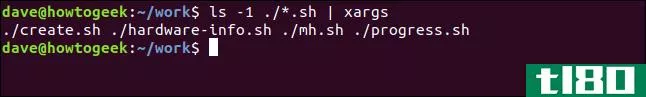 如何在linux上使用xargs命令