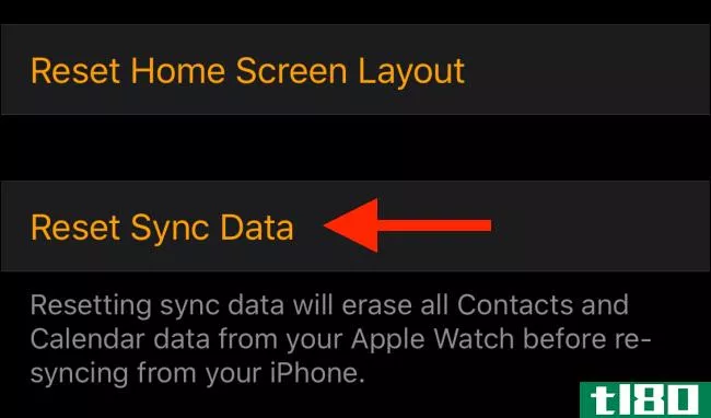 如何强制apple watch与iphone同步