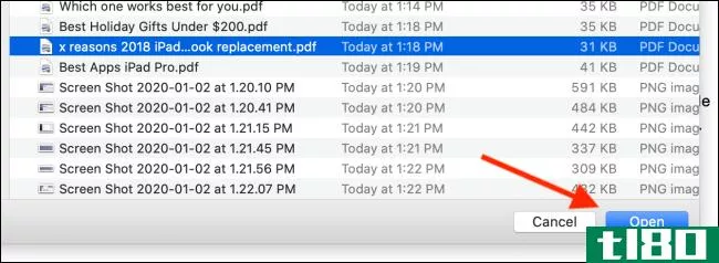 如何在mac上合并PDF