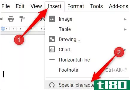 如何格式化谷歌文档或幻灯片中的上标或下标文本
