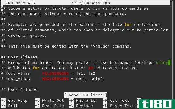 linux下如何控制sudo访问