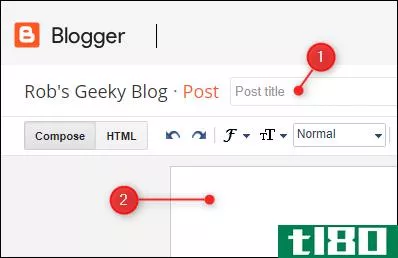 如何使用googleblogger创建博客