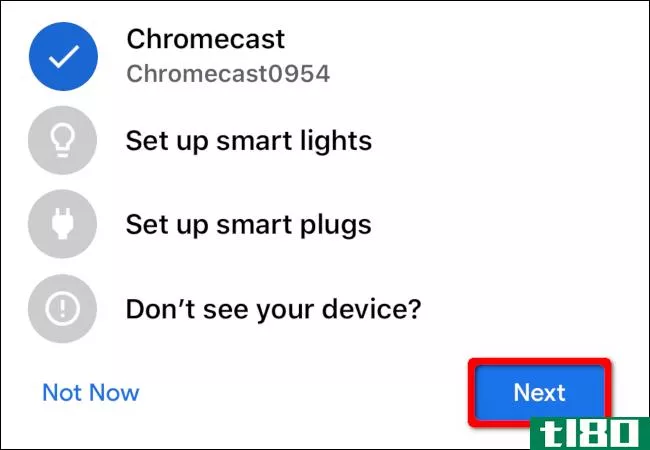 如何使用iphone设置chromecast