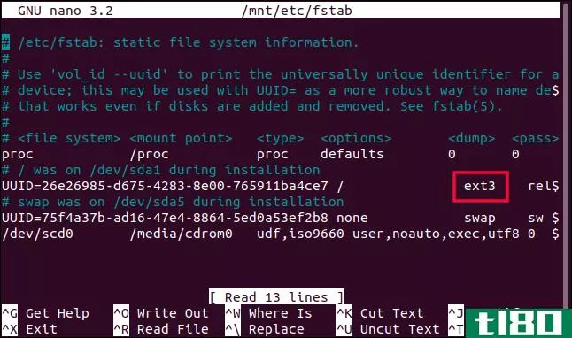 如何在linux上将ext2或ext3文件系统迁移到ext4